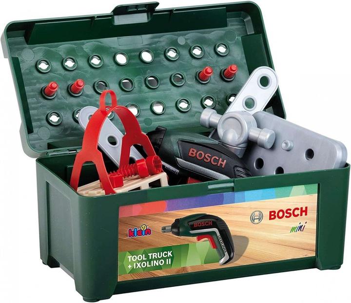 Image du produit Theo Klein Kit de jeu camion à visser Bosch avec Ixolino