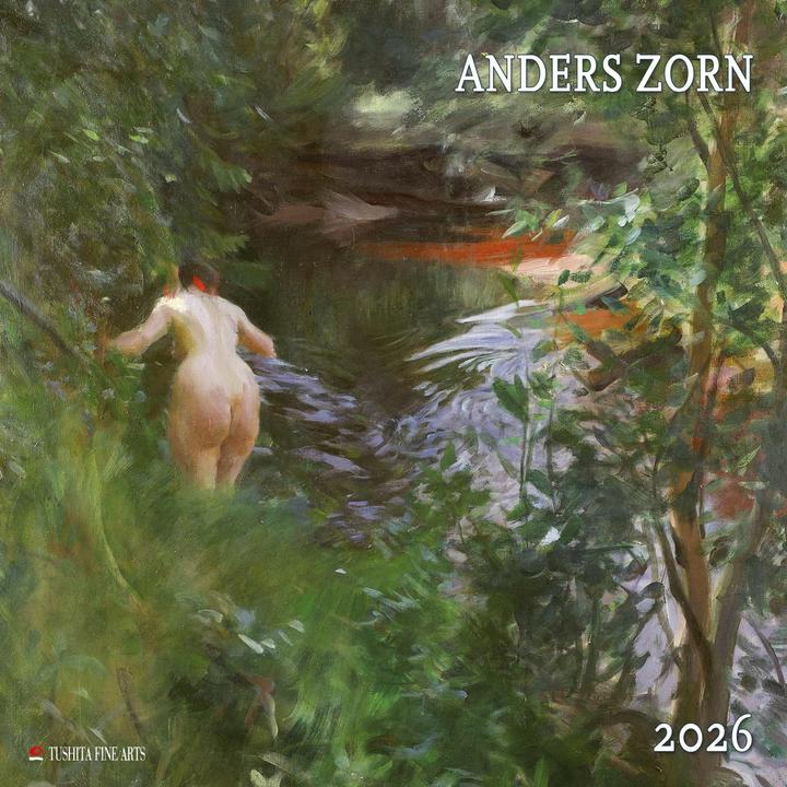 Produktbild Anders Zorn 2026 (30 x 30 cm, Spanisch, Tschechisch, Englisch, Niederländisch, Polnisch, Deutsch, Italienisch, Französisch)