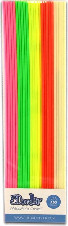 Image du produit 3Doodler Filaments ABS (ABS, 3 mm, 60 g, Multicolore)