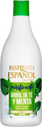 Actual product image Instituto Español CHAMPÚ PURIFICANTE árbol de té + menta 750 ml (750 ml, Liquid shampoo)