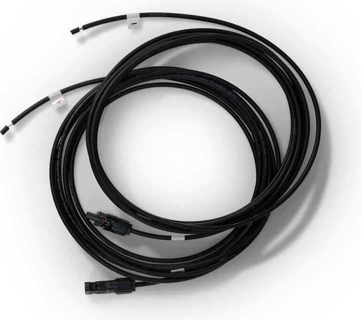 Autosolar Câble solaire 2x 6 mètres à 6mm2 avec connecteur solaire (compatible) (Câble solaire)