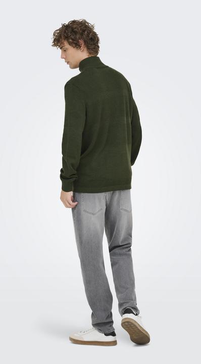 Immagine prodotto Only & Sons Onsmalik Reg 12 Pin Zip Cardigan Knit (L)