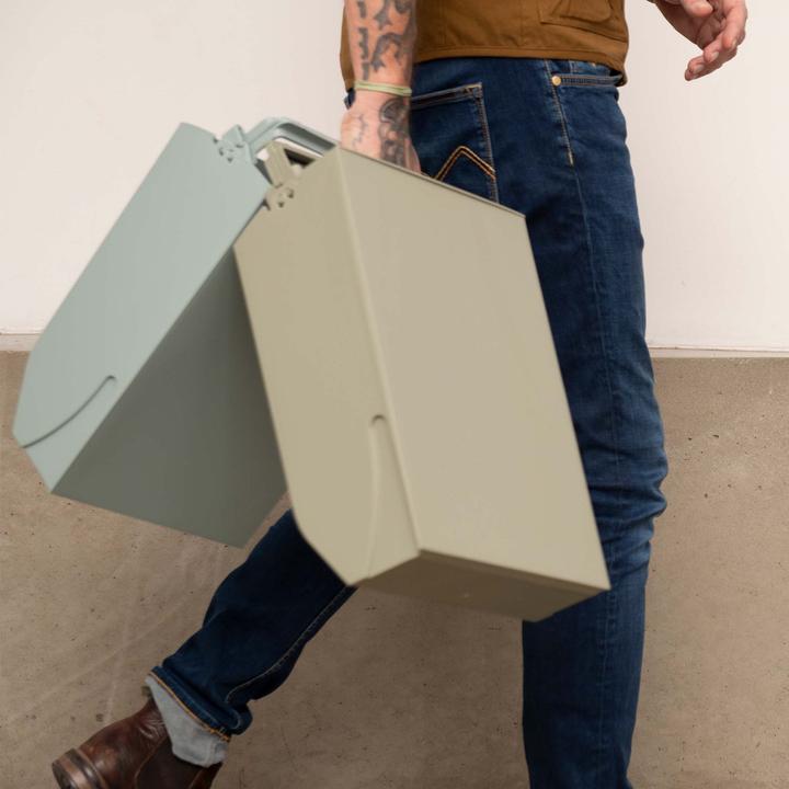 Produktbild ReCollector Recyclingbox - Eiche grün (12 l)