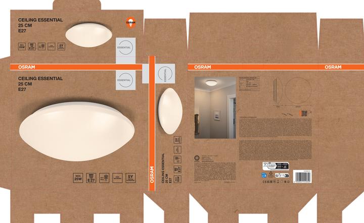 Immagine prodotto Osram LUMINAIRE ESSENTIALS CEILING RETROFIT 250mm E27 (E27)
