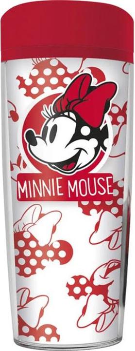 Minnie Mouse - Travel mug 533 ml (white/red) (533 ml, 1 x)