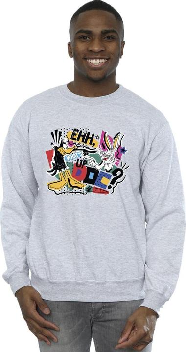 Actual product image Looney Tunes Mens What's Up Doc Pop Art Sweatshirt (XL)