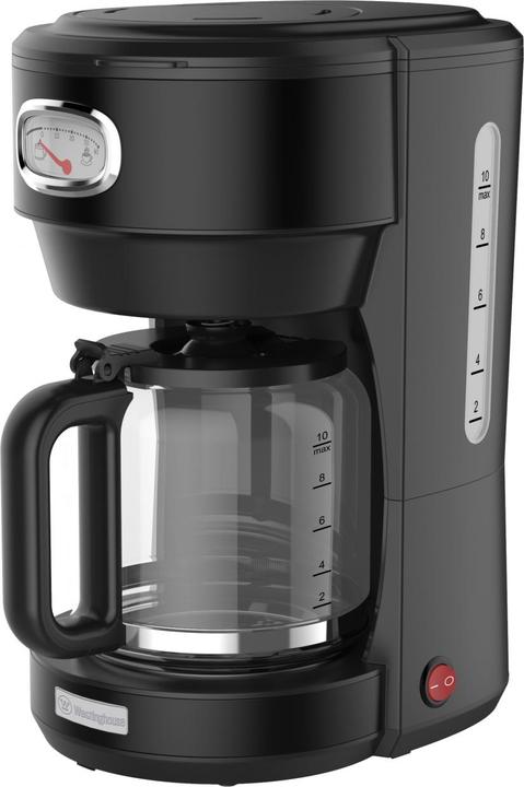 Actual product image Westinghouse Coffee Maker Retro 10 cups 1,25l glass jug