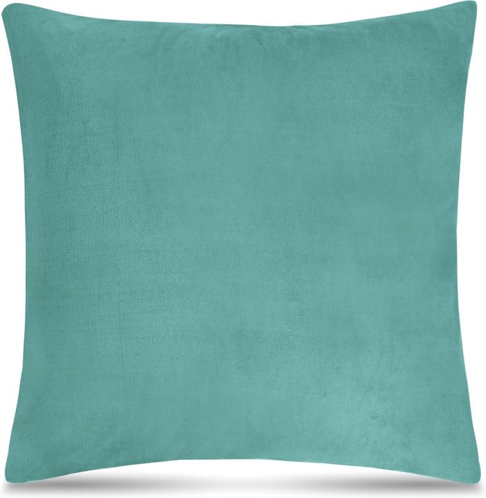 Produktbild Aspero 2 Kissenbezüge „Vora“ Blau (60 x 60 cm)