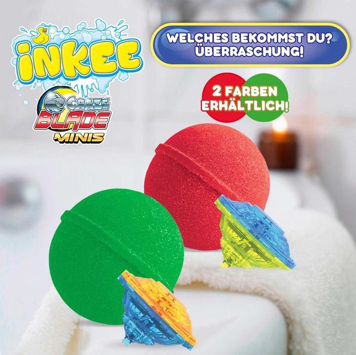 Actual product image Craze Inkee Blade surprise bathing ball (Bath bombs)