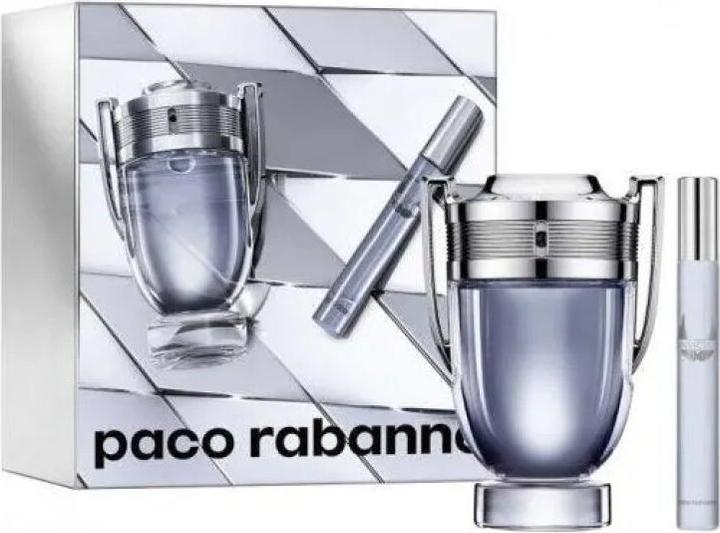 Actual product image Paco Rabanne Invictus Eau De Toilette 2-Piece Set with Box (Eau de toilette, 100 ml)