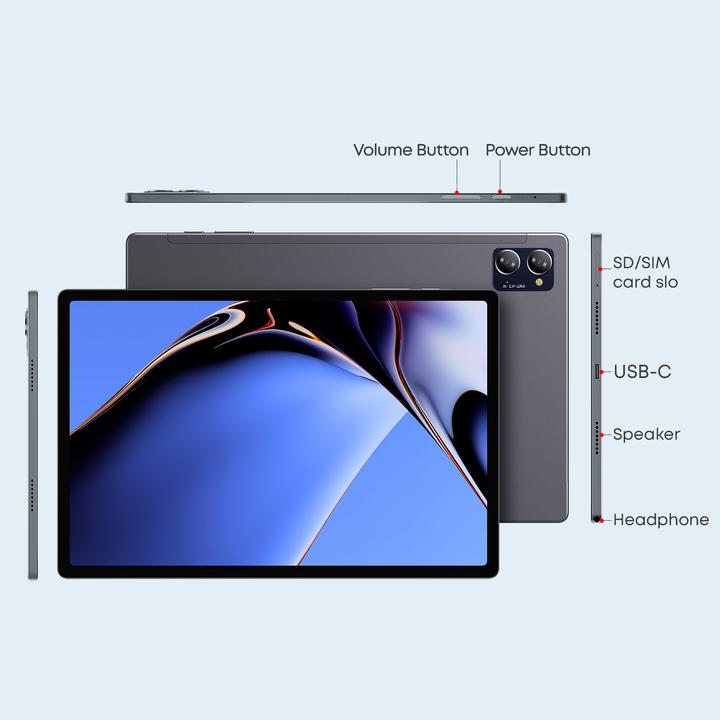 Actual product image Chuwi HiPad X Pro (4G, 10.50", 128 GB, Grey)