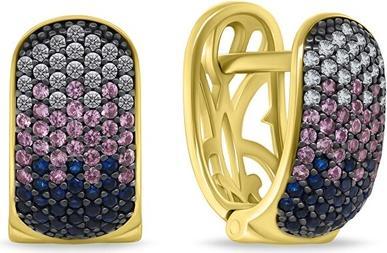 Immagine prodotto Brilio Argento - Eleganti orecchini a cerchio in argento EA562W