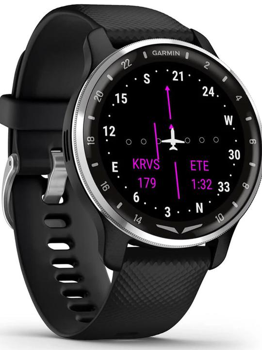 Produktbild Garmin D2 Air X10, Black Aviator Smartwatch (44 mm)