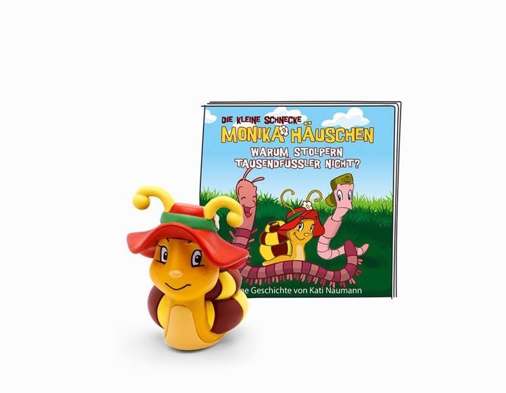 Actual product image Tonies The little snail Monika Häuschen- Why don't centipedes trip? (German)