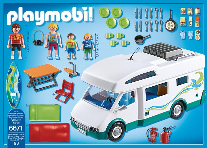 Produktbild Playmobil Familien-Wohnmobil (6671)