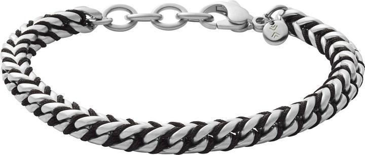 Skagen Hulsten Armband (21 cm, Edelstahl, Perlon/Nylon)