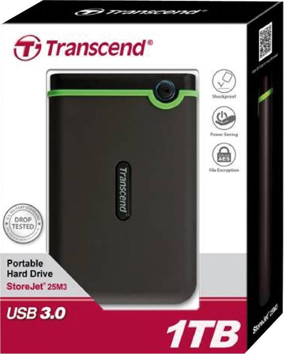 Actual product image Transcend StoreJet (1 TB)