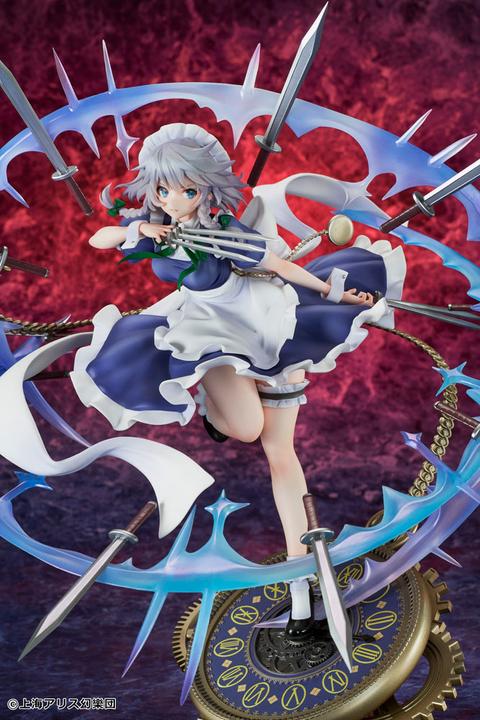 Produktbild Emon Toys Touhou Project statuette PVC 1/7 Izayoi Sakuya illustration by TEDDY 32 cm