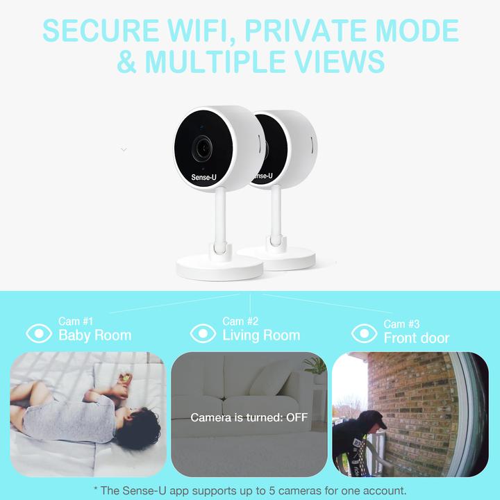 Produktbild Sense-U Baby Monitor (Babyphone mit Kamera)