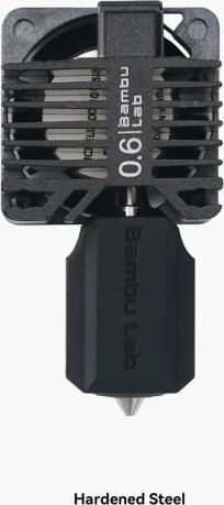 Actual product image Bambu Lab P1 Hotend - hardened steel nozzle 0.6mm (Hotend)