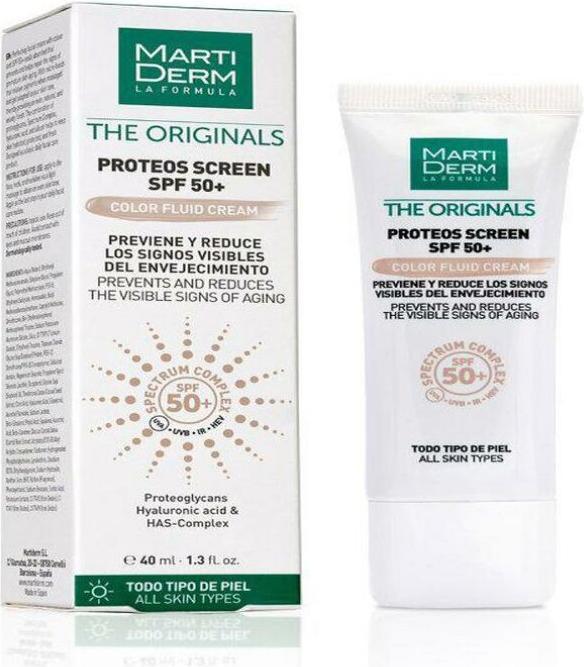 Produktbild Martiderm Proteos Screen SPF50 Color 40 ml (Sonnencreme, SPF 50, 40 ml)