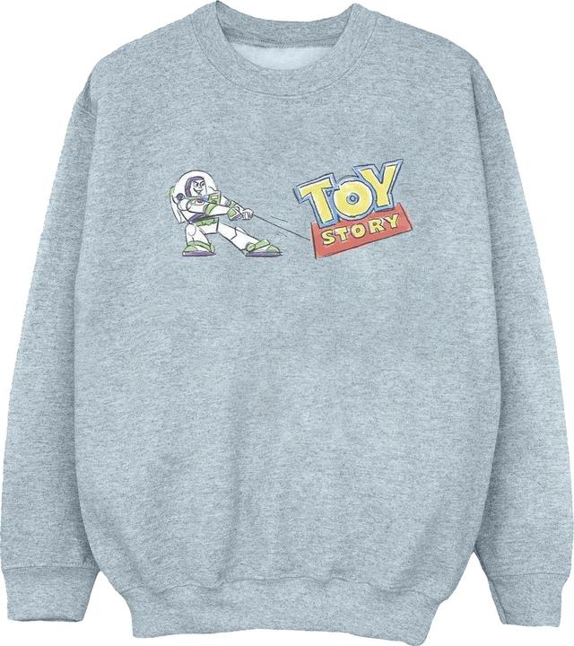 Disney Toy Story Buzz Pulling Logo Sweatshirt (XL)