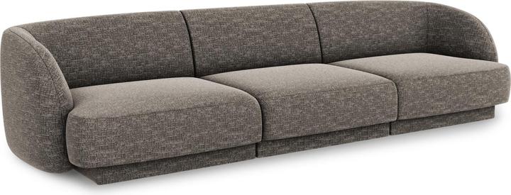 Image du produit Micadoni Canapé, "Miley", 3 Places, 255x90x70Fabriqué en Europe (3 places)