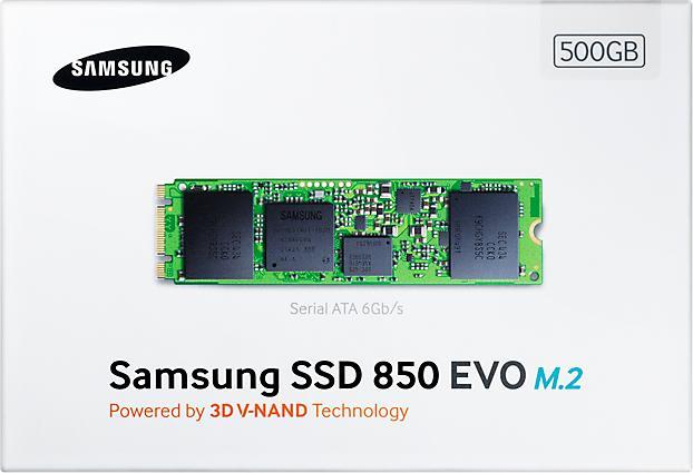 Produktbild Samsung 850 Evo (500 GB, M.2)