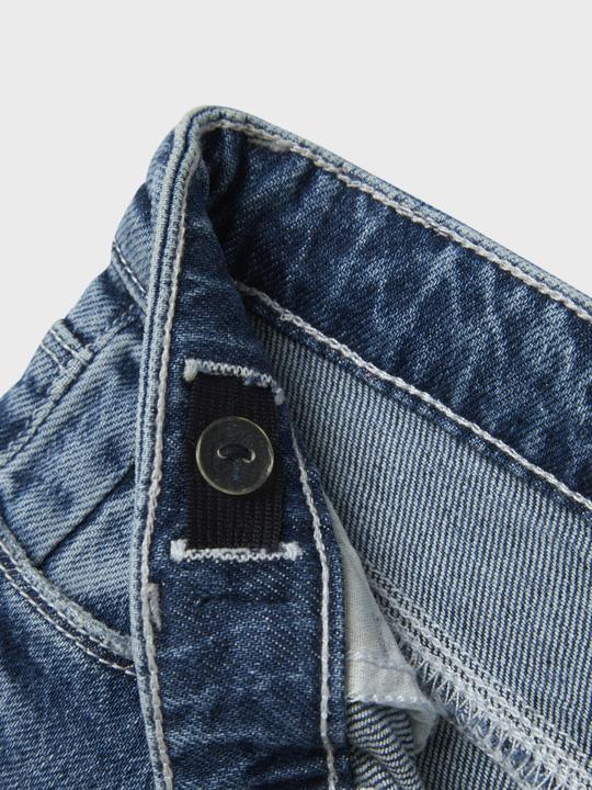 Actual product image Name it Straight Fit Fold-up Jeans (128)