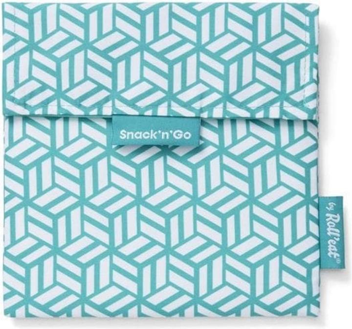 Produktbild Roll'Eat Lunchbeutel SnacknGo-Tiles 18 cm x 18 cm, Mint