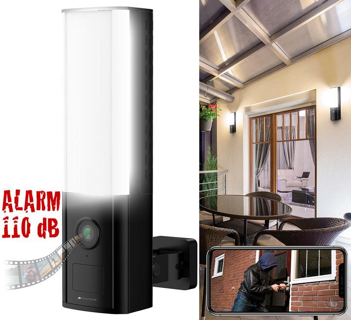 Actual product image VisorTech LED outdoor wall light (1000 lm, IP65)