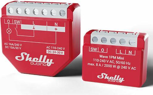 Produktbild Shelly Qubino Wave 1PM Mini (Schaltaktor)