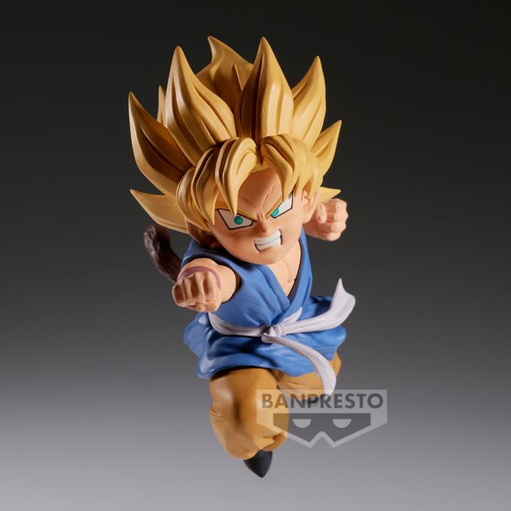 Image du produit Banpresto Dragon Ball GT - Match Makers - Super Saiyan Son Goku (VS Super C-17) Statue 9cm