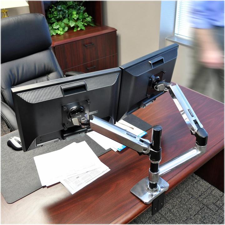 Produktbild Ergotron LX Monitor Arm mit patentierter CF-Technologie (Tisch, 24")