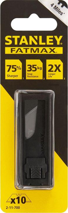 Immagine prodotto Stanley Lama trapezoidale FatMax L.50mm L.19mm S.0,45mm Si. dispenser (Lama di ricambio)