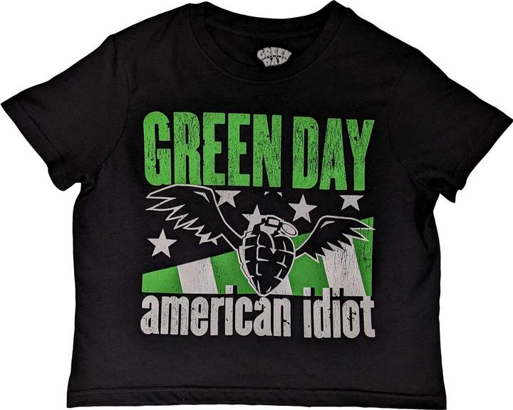 Green Day American Idiot Kurzes Top
