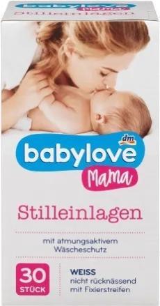 dm babylove Coussinets d'allaitement Mama blanc (30 x)