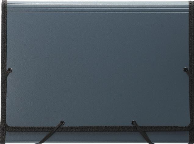 Actual product image Kolma Folder A4 superstrong 12 tabs anthracite (A4, 1 x)
