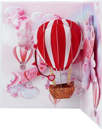 Immagine prodotto MU Classic 3D Pop-Up Grusskarte - Love is in the air (1 pz.)