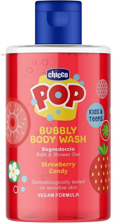 Actual product image Chicco Duschmittel Bubbly Erdbeere 300 ml