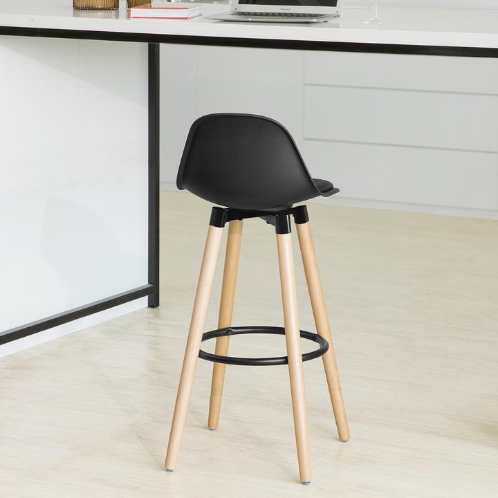 Produktbild SoBuy Barhocker mit Rücklehne
