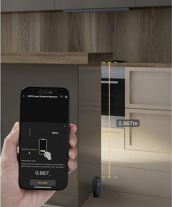Produktbild Xiaomi Smart Laser-Messgerät (50 m, 680 nm)