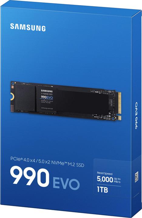 Actual product image Samsung 990 EVO (1000 GB, M.2 2280)