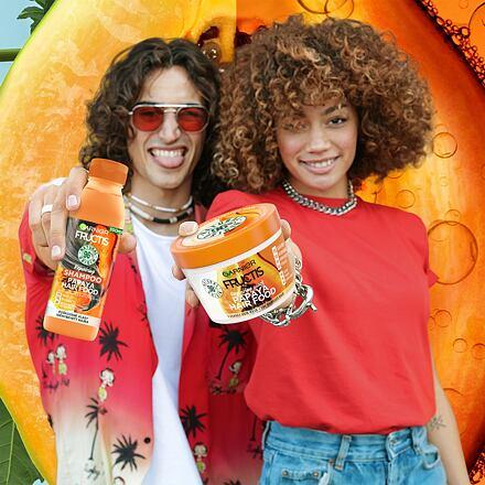 Image du produit Garnier Masque réparateur à la papaye Fructis Hair Food (400 ml)