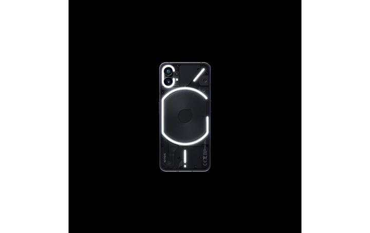 Actual product image Nothing Phone (1) (12GB) (256 GB, Black, 6.55", Dual SIM, 50 Mpx, 5G)