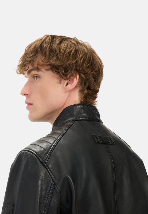 Immagine prodotto Camel Active Lederjacke mit Reissverschlusstaschen (48)
