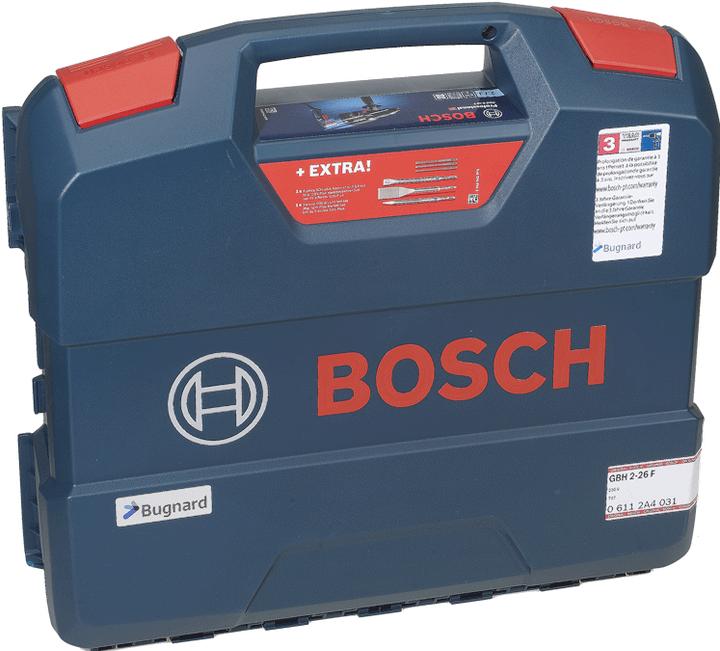 Actual product image Bosch Professional Rotary hammer drill with SDS plus GBH 2-26 F, carry case (Electrical connection)
