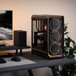 Actual product image Fractal Meshify 3 Ambience Pro RGB Light Tint Black (ATX, Mini-ITX, mATX)