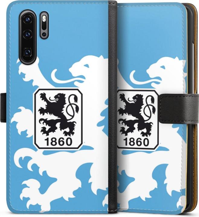 Produktbild DeinDesign Tasche für Huawei P30 Pro Handy Flip Case Wallet Cover Handytasche Leder Offizielles Lizenzprodukt (Huawei P30 Pro)