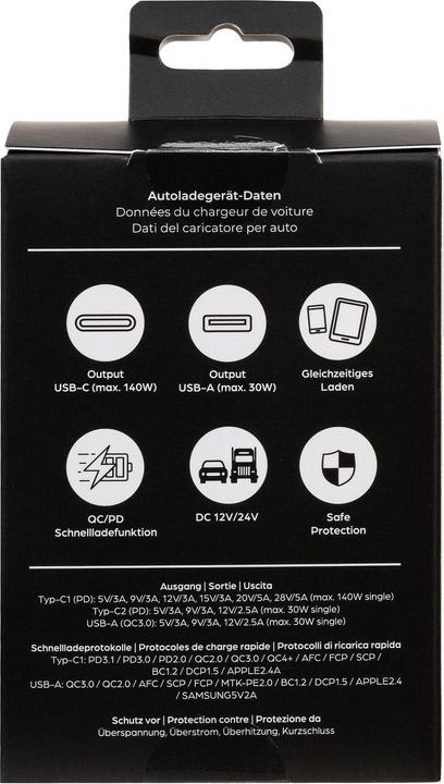 Immagine prodotto Onit Autoladegerät Trial 165 W PD, Stromanschluss Seite A